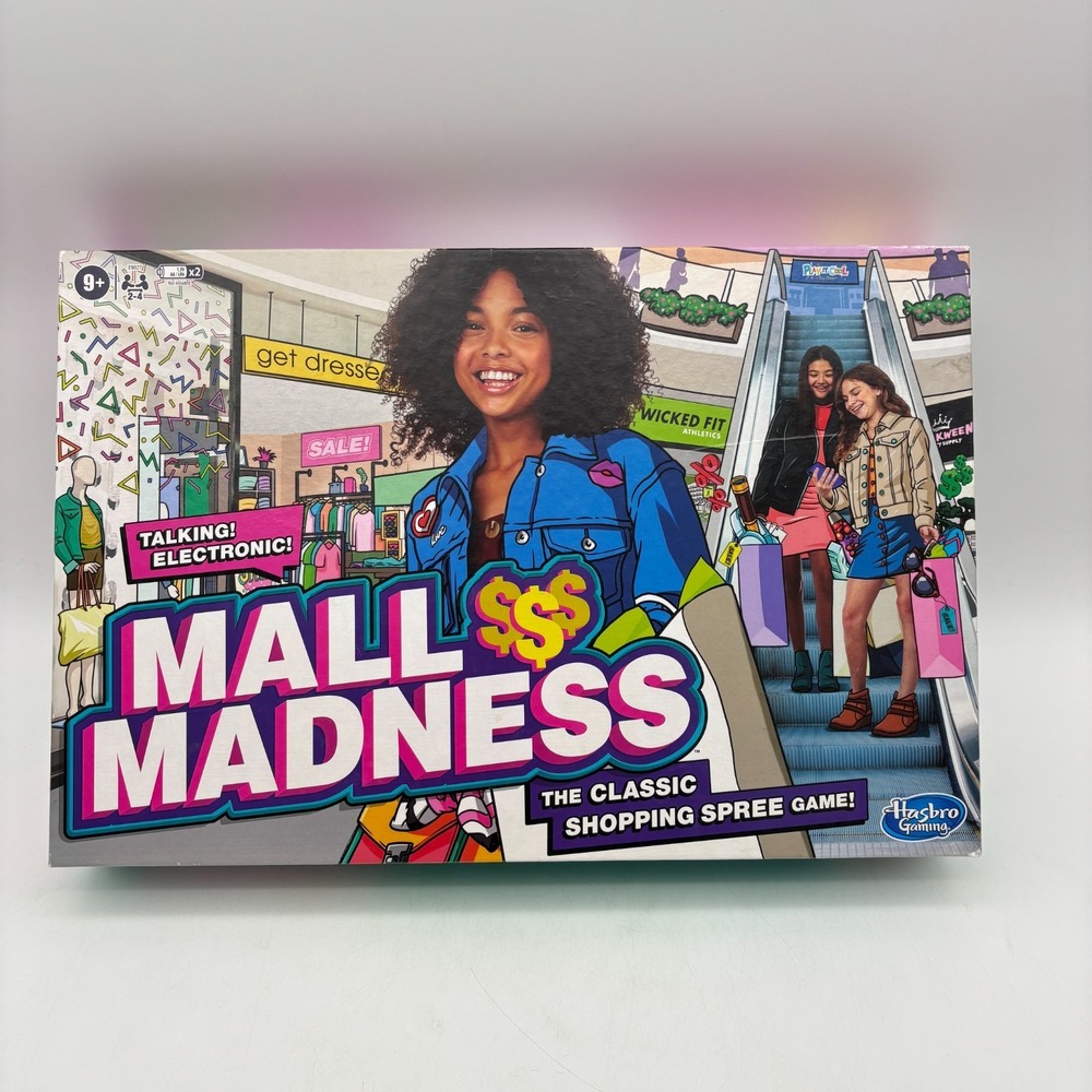 Talking Electronic Mall Madness COMPLETE WORKS Hasbro 2020 Classic Shopping